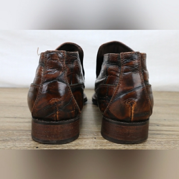 DESTROY Men's Alligator Leather Loafers - Picture 5 of 10